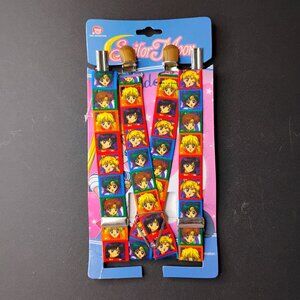 ✨ Sailor Moon Suspenders – Child/Teen Size – Multi-Color – Brand New!